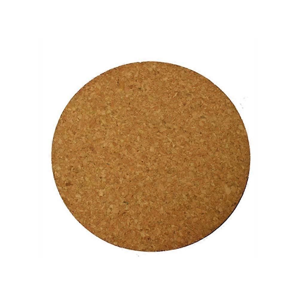 4 Inch Round Cork Coaster with ScratchResistant Surface for MultiPurpose Use