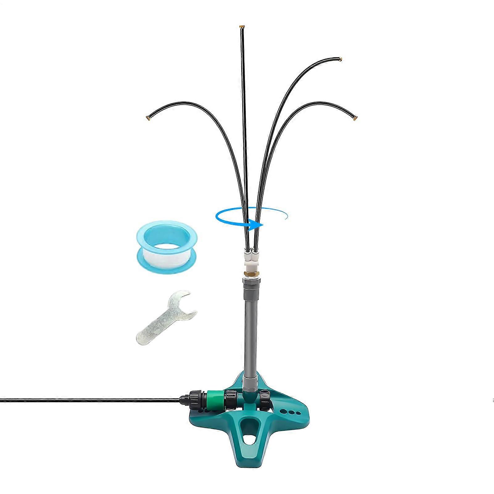 Patio Misting System for Wide Outdoor Cooling, Easy Setup Backyard Porch Deck Camping BBQ