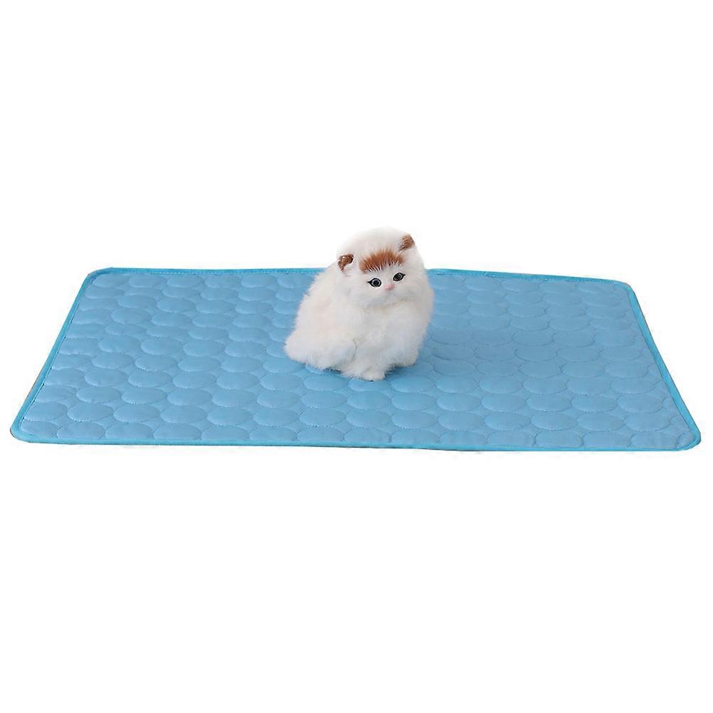 Summer Cooling Mat for Pet Pad Dog Accessories Blue