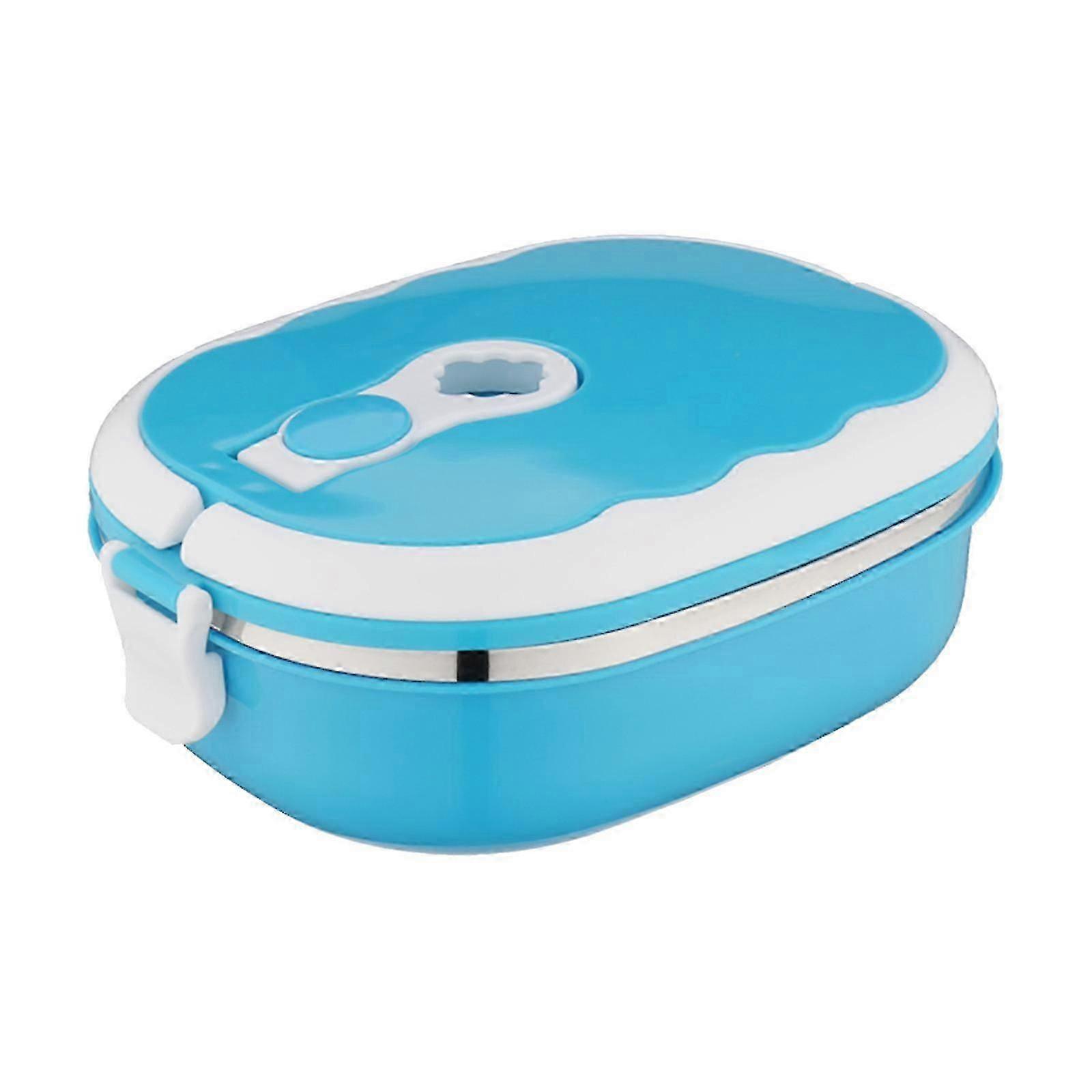 Stainless Steel Lunch Box 900ml Rectangular Food Container Easter Gift