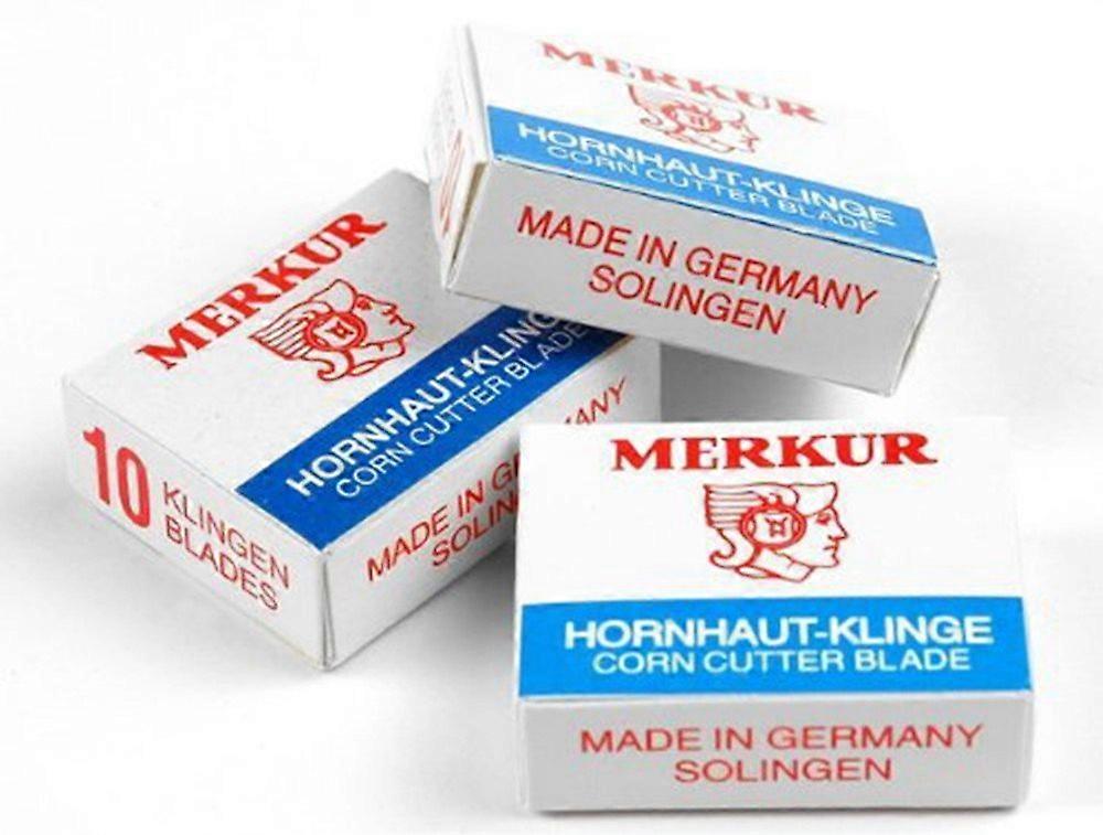 Callus Remover Blades 100Pcs Sharper DoubleEdged Durable Tempered Steel Pedicure Replacement