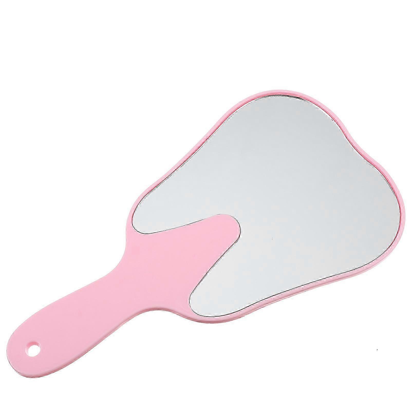 Hand for Face Use with Handle Pink Color