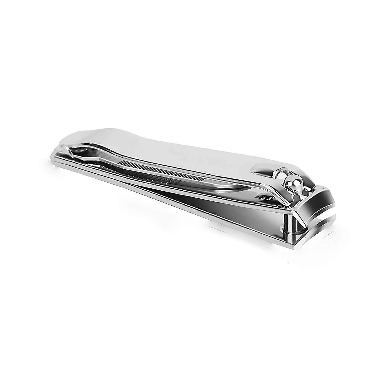 Stainless Steel Nail Clippers with Sharp Precision Blades and Ergonomic Grip, Medium