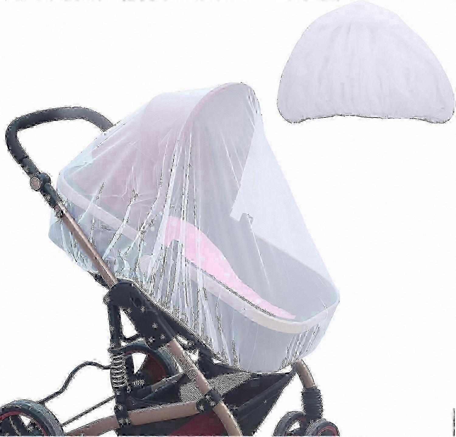 2025 Universal Pram Mosquito Net, Bug & Fly Protection Cover for Strollers