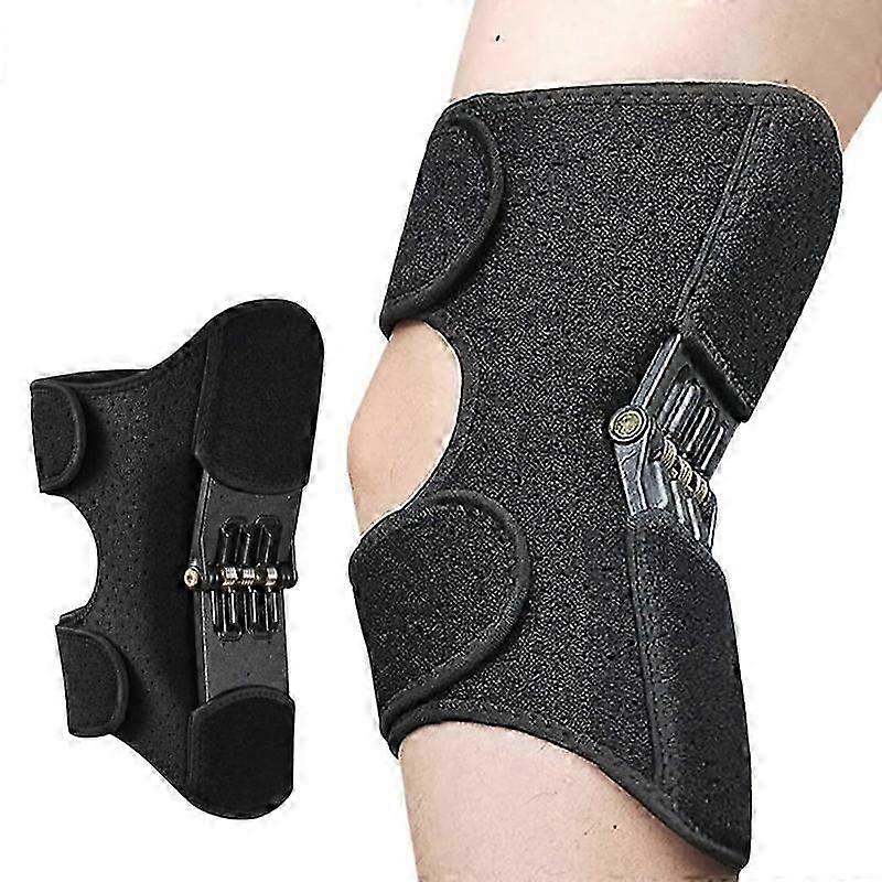 Knee Support Brace with Joint Support, Long Coverage Stability, Breathable Mesh Comfort