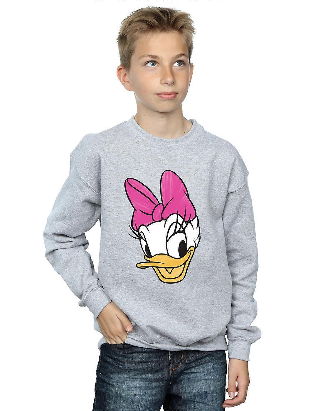 Disney Boys Daisy Duck Head Painted Sweatshirt