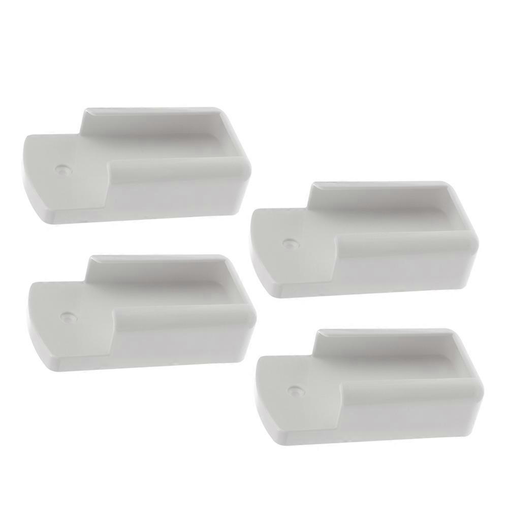 Wall Controller Holder Adhesive Remote Storage Organizer 4Pcs Plastic for Air Conditioner