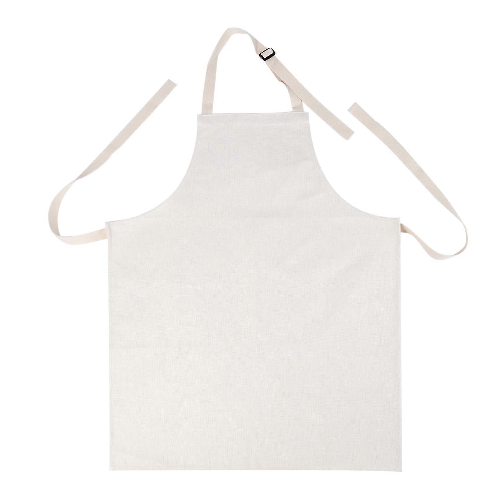 Sublimation Apron for Adults 380GSM Heavy Duty Polyester with Adjustable Full Coverage and Long Ties