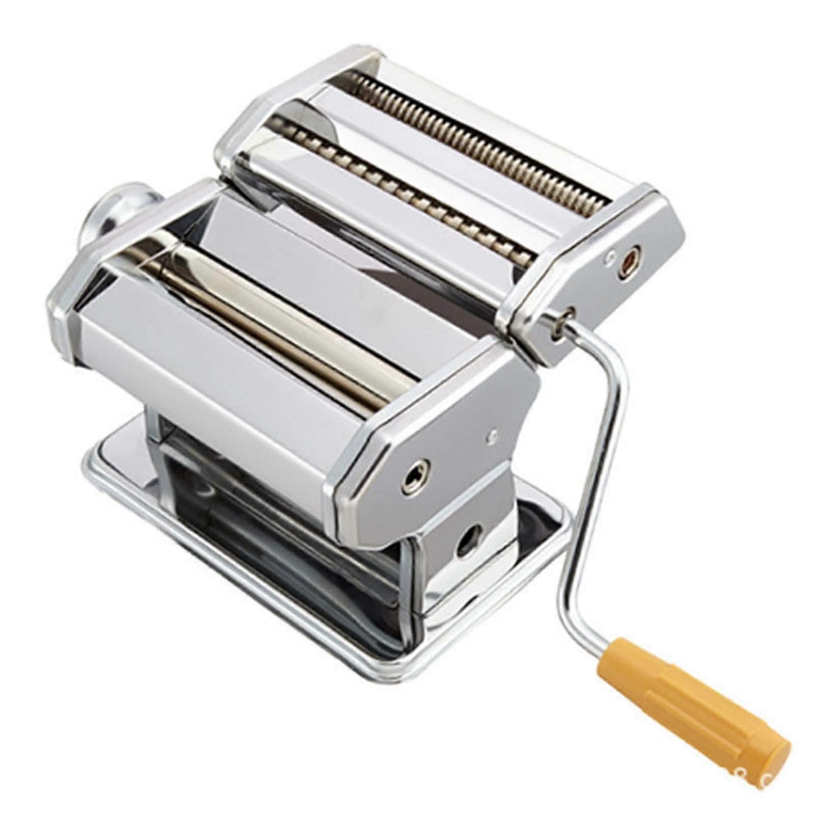 Fresh Pasta Noodles Maker with 6 Thickness Settings for Lasagna Spaghetti Tagliatelle