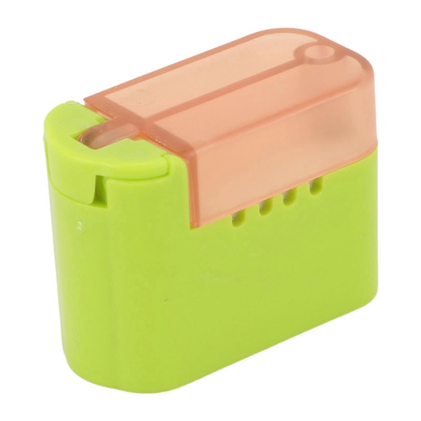 Sewing Machine Oil Box and Mini Thread Holder with Controlled Lubrication and Tangle Prevention, Green