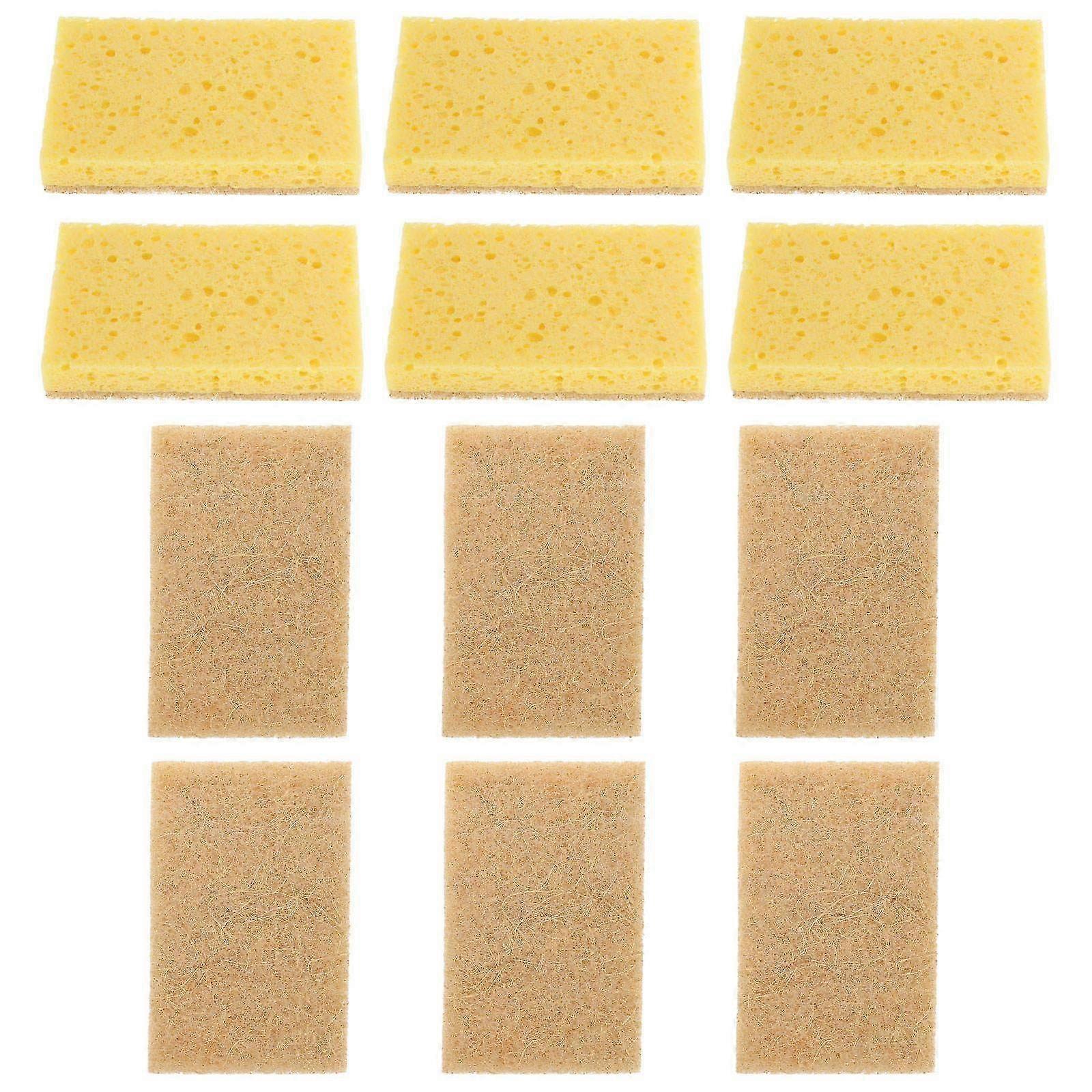 Dish Sponge Multi-Functional Kitchen Sponge for Scrubbing Tasks 12Pcs Set