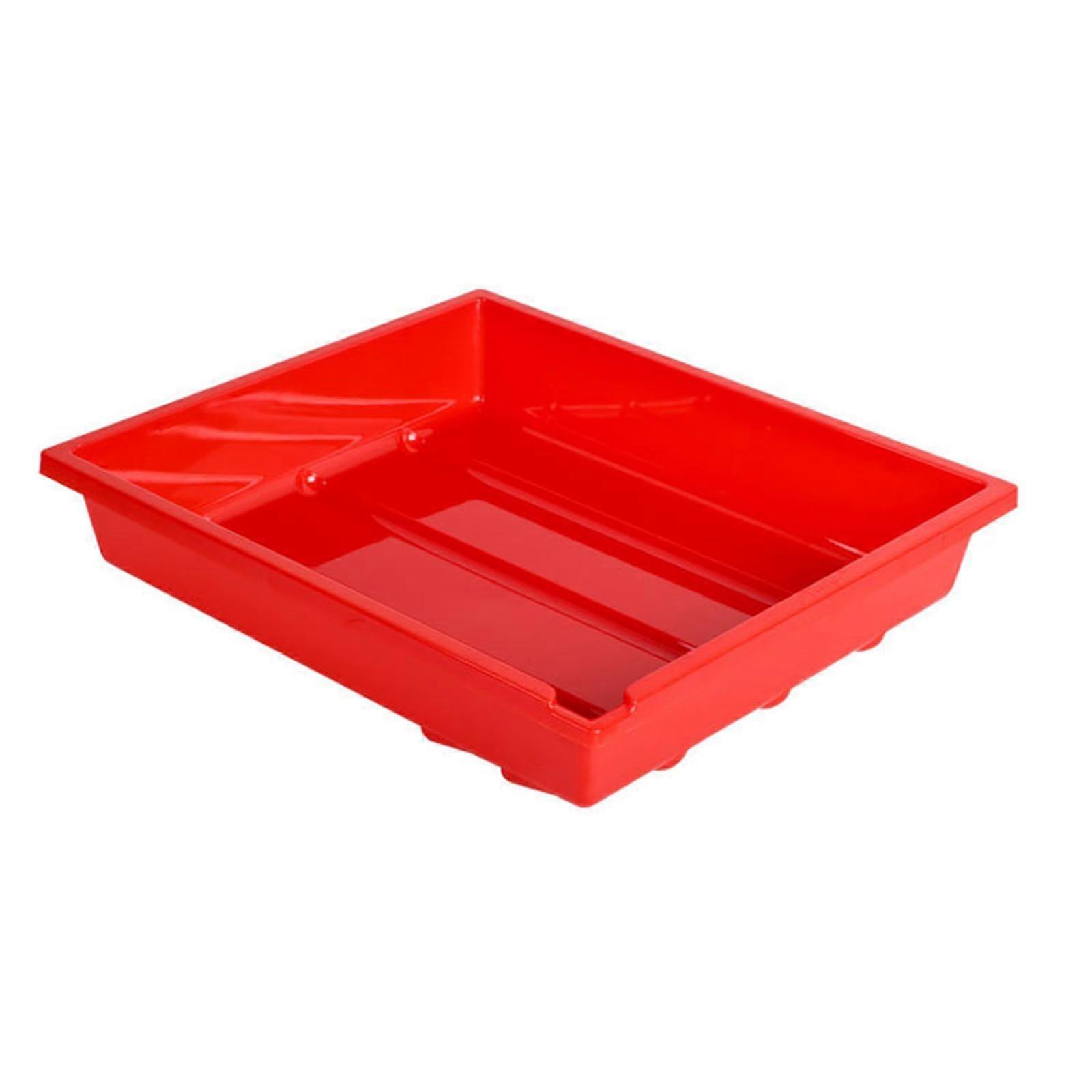 Darkroom Developing Tray Leak Proof for Film and Photographic Paper Processing Red