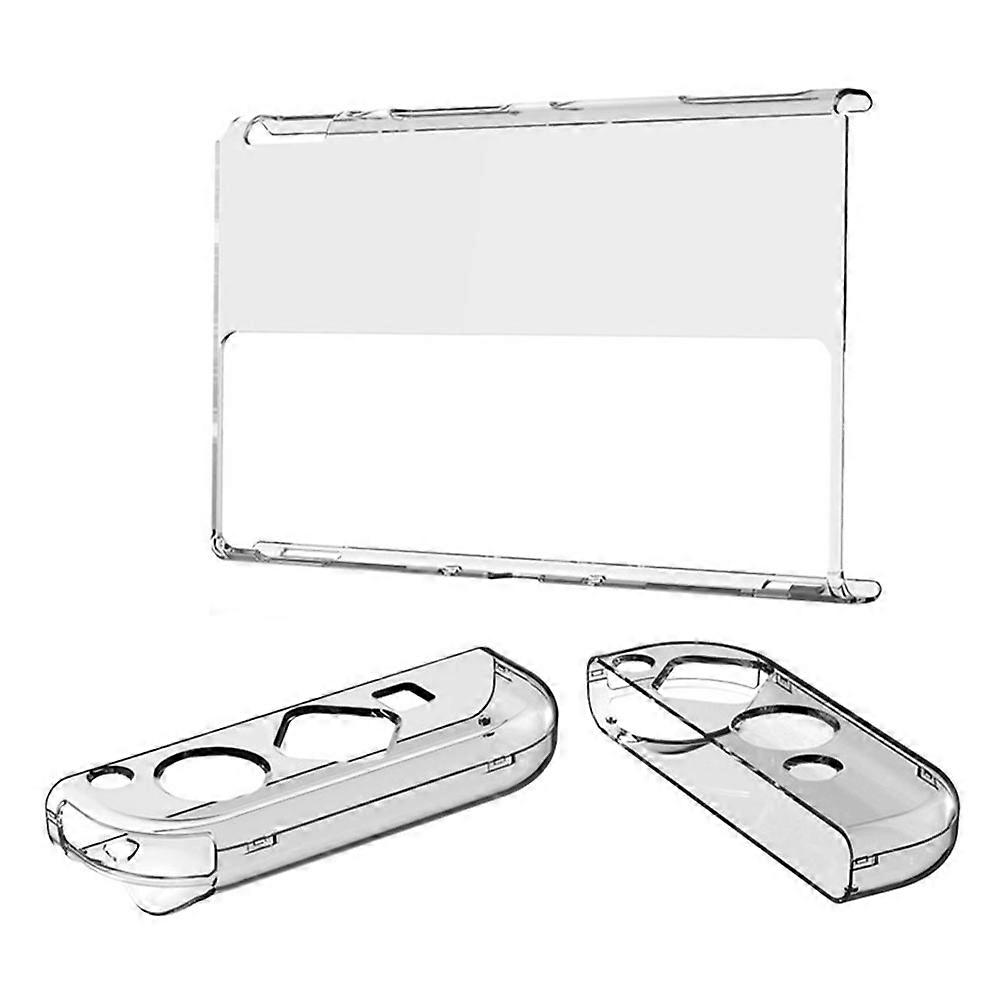 Switch Protective Shell Transparent Hard Case for Gaming Console 1Set