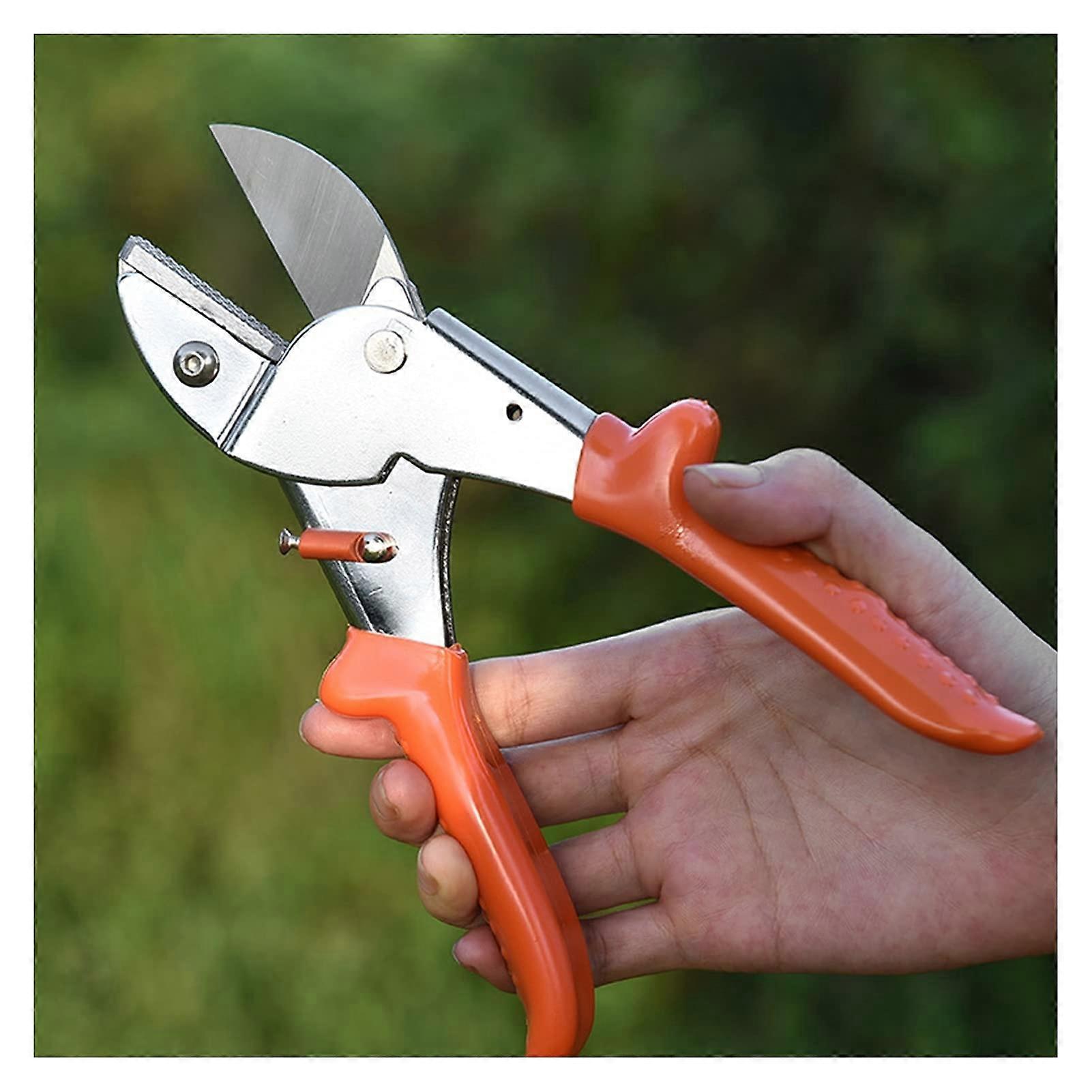 Pruning Shears with Ergonomic Grip for Bonsai and Roses, Durable Garden Scissors for Precise Cutting