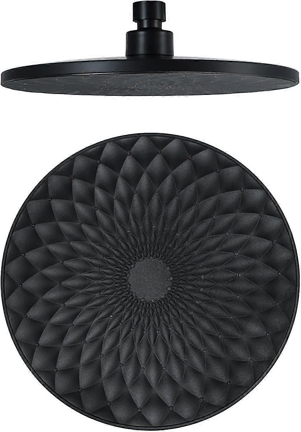 High-pressure circular rain shower head, 9-inch fixed ABS material