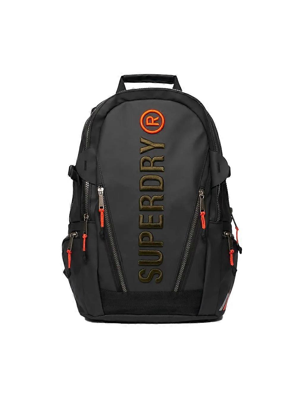 Women's Superdry Tarp Mesh Backpack Black
