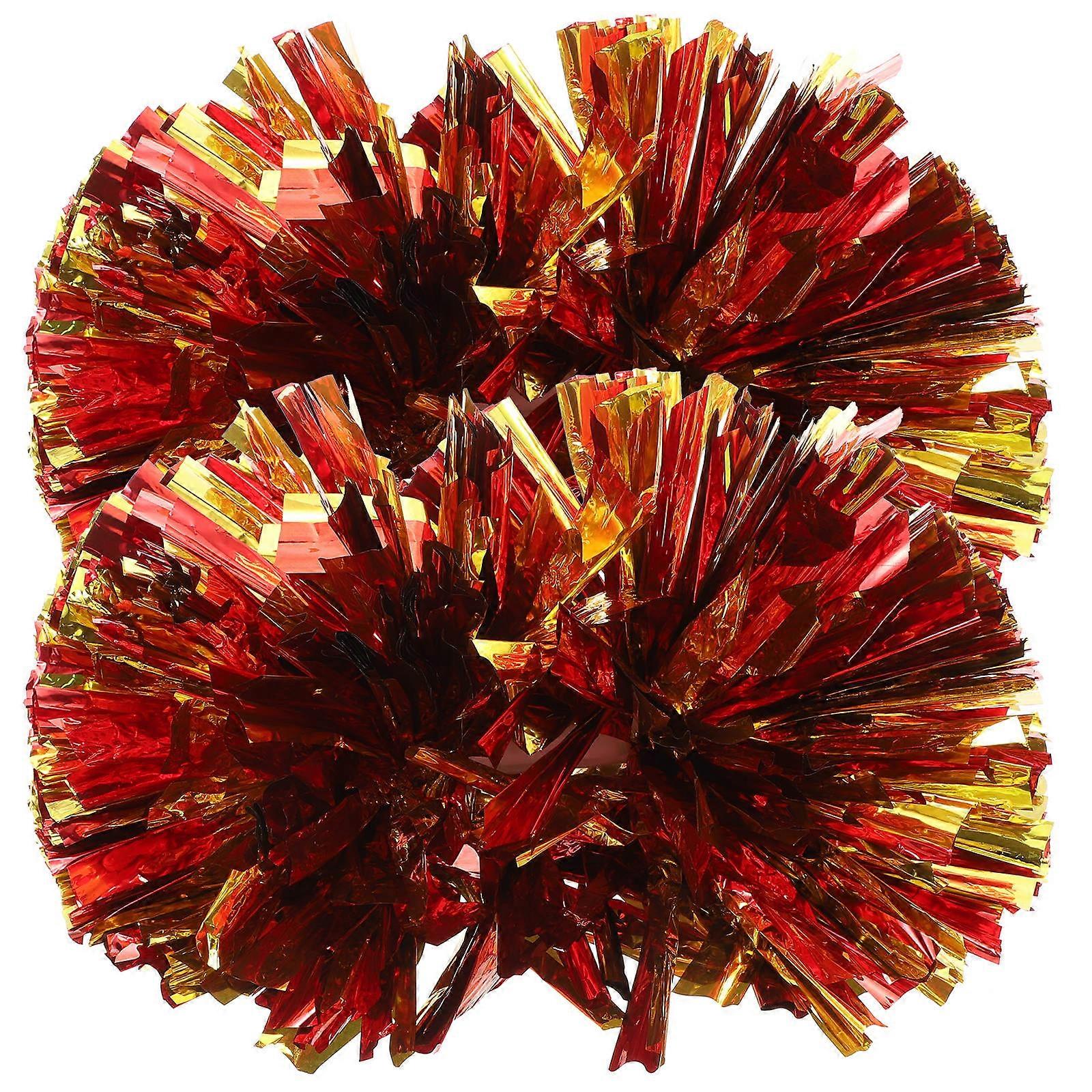 Cheering Pom Pom Props for Playing Handheld Gymnastics 2Pcs