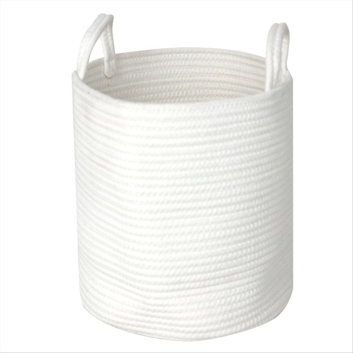 Large Capacity Cotton Rope Storage Basket A