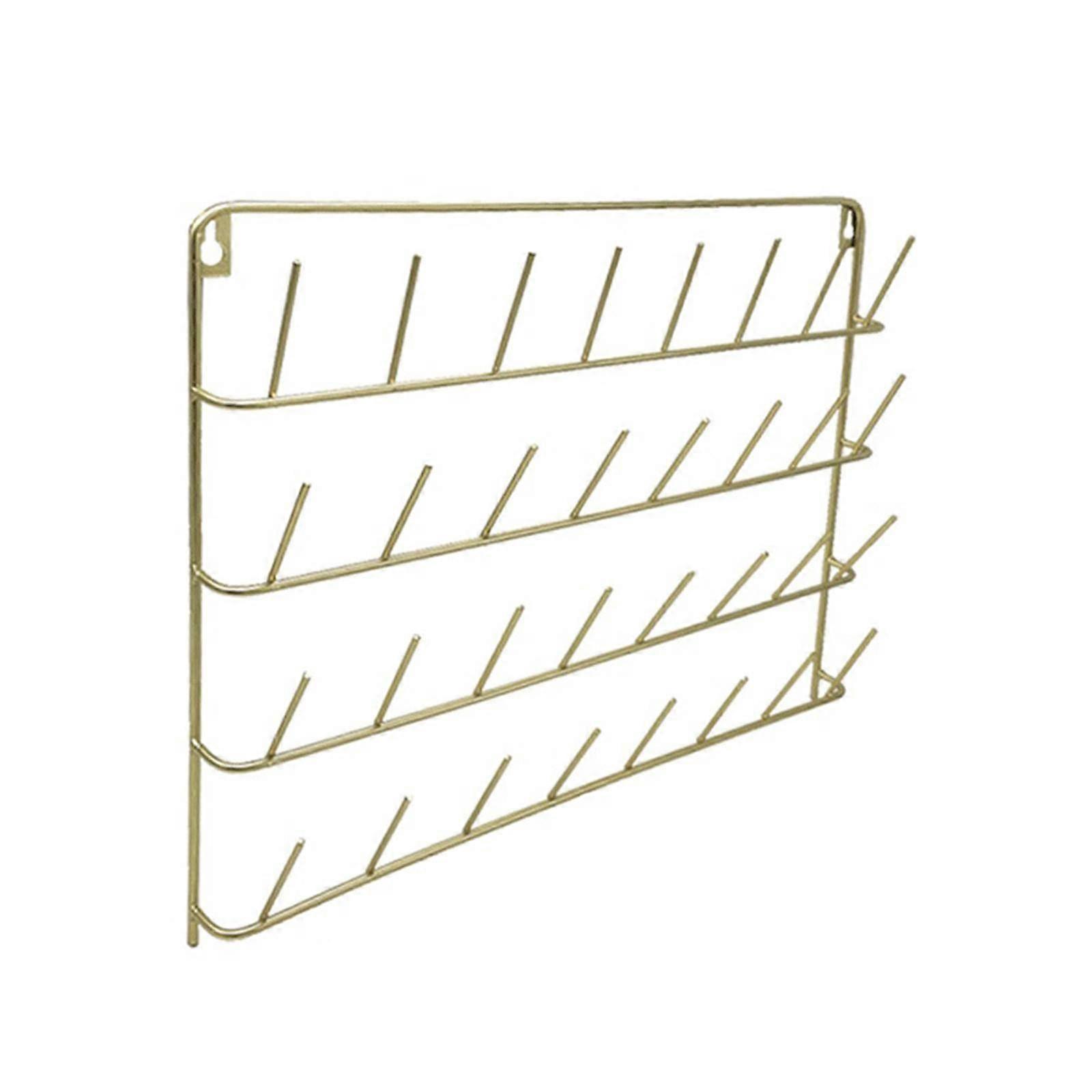 Metal Thread Rack 32 Spools Durable Sewing Thread Holder Organizer for Cones and Spools