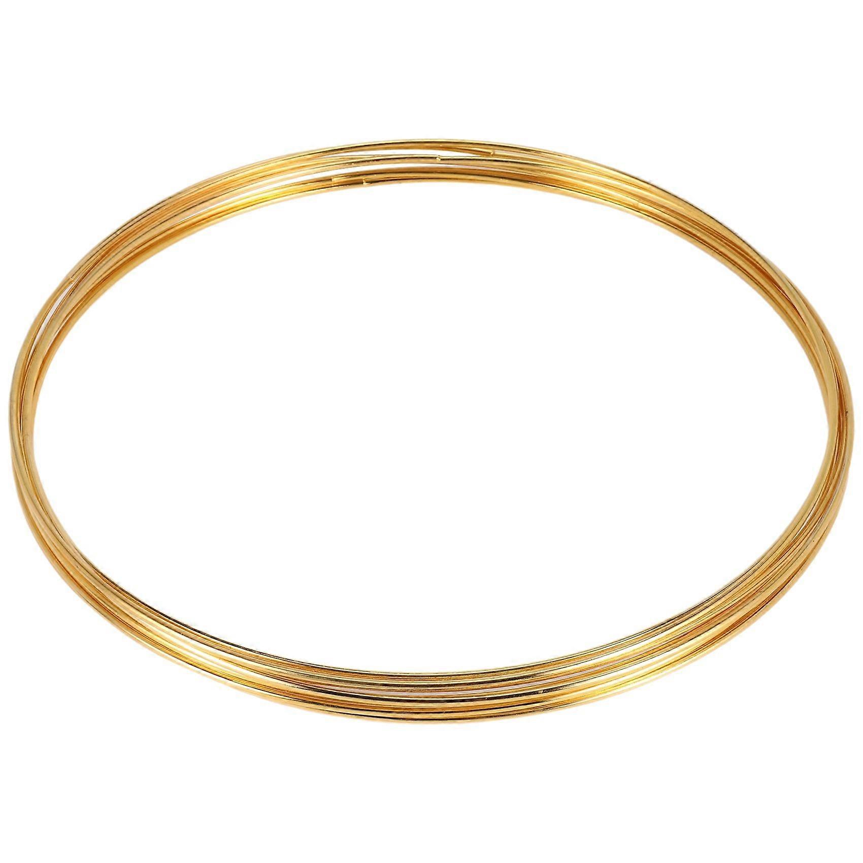 8 Pack 10 polegadas ouro Dream Catcher anéis de metal aros florais grinalda Macrame Creations anel para DIY Crafts