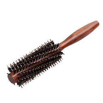6 Types Straight Twill Hair Comb Natural Boar Bristle Rolling Brush Round Barrel Blowing Curling DIY Hairdressing Styling Tool