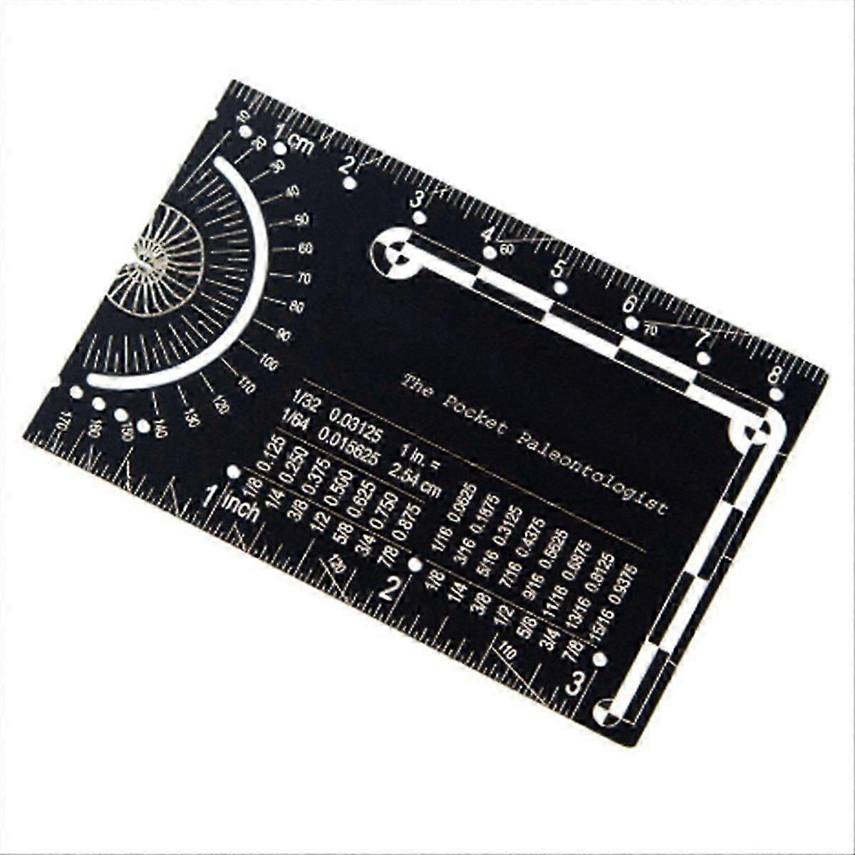 The Pocket Multifunctional Pocket Engineering Ruler Engineering Drawing Protractor