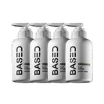 Spray au sel marin et crème pour boucles au bois de santal Santal, fixation légère et naturelle, 200 ml