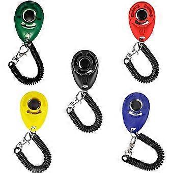 Dog Clicker Toys 5pcs Traning Traning Clickers Dog Cat Training Trainer Fontainebleau