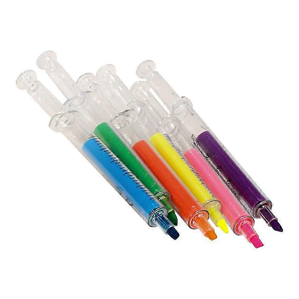Assorted Color Highlighter Pens, Plastic, Key Marking, 24Pcs