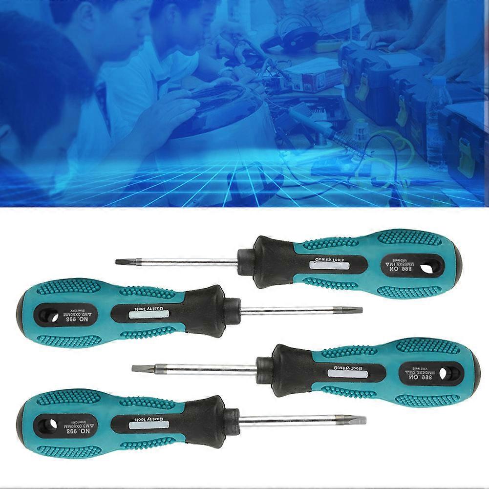 4pcs Triangle Screwdriver Set Precision with Magnetic Multifunctional Hand Tool