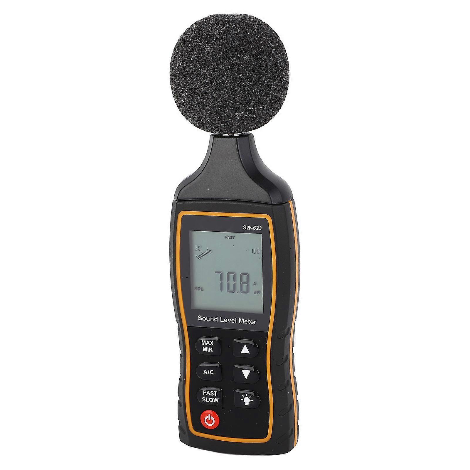 Sound Level Reader Handheld High Accuracy Multifunctional Digital Noise Meter for Industry