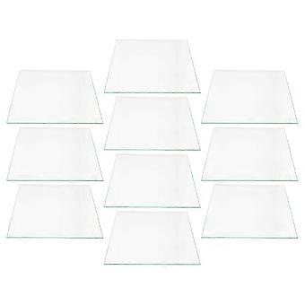 10pcs Clear Acrylic Sheet For Picture Frame: Transparent Acrylic Sheets For Craft Projects - Sheet Panels For Craft Picture Frames