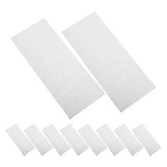 100 Stück Palettenpapier für Acrylmalerei, Nachfüllpackung, Palettenpapier für Feuchtpaletten zum Bemalen von Miniaturmodellen, Weiß