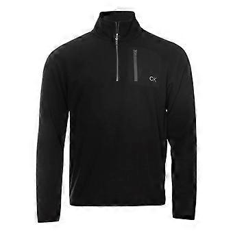 Polaire de golf Calvin Klein Planet pour homme avec poche zippée