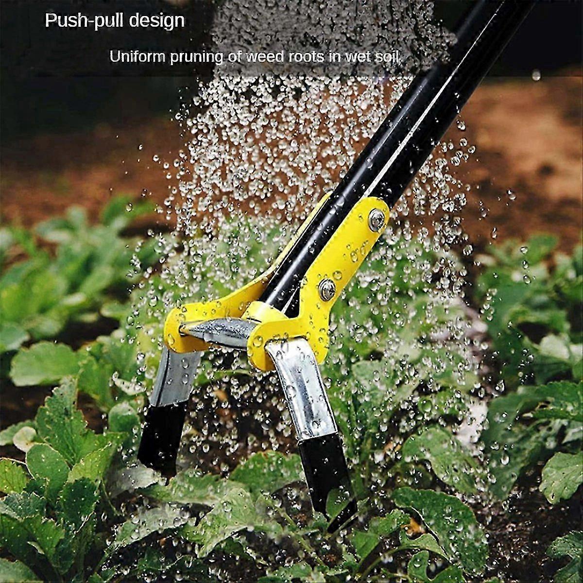 Action Hoe Garden Weeding Stirrup Tool 1.53m