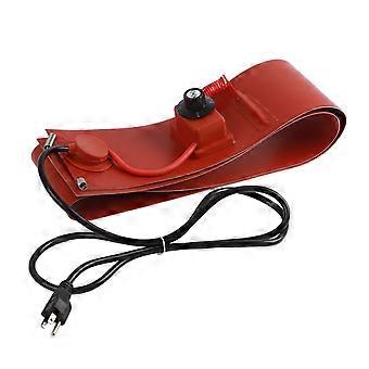 Metal Drum Heater Silicone 200L 1000W 30?150 125mmx1740mm Barrel Warmer Heating Band Pad US Plug 110V