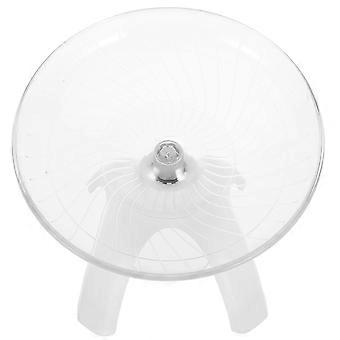 Gerbil Silent Exercise Wheel for Small Toys White ABS