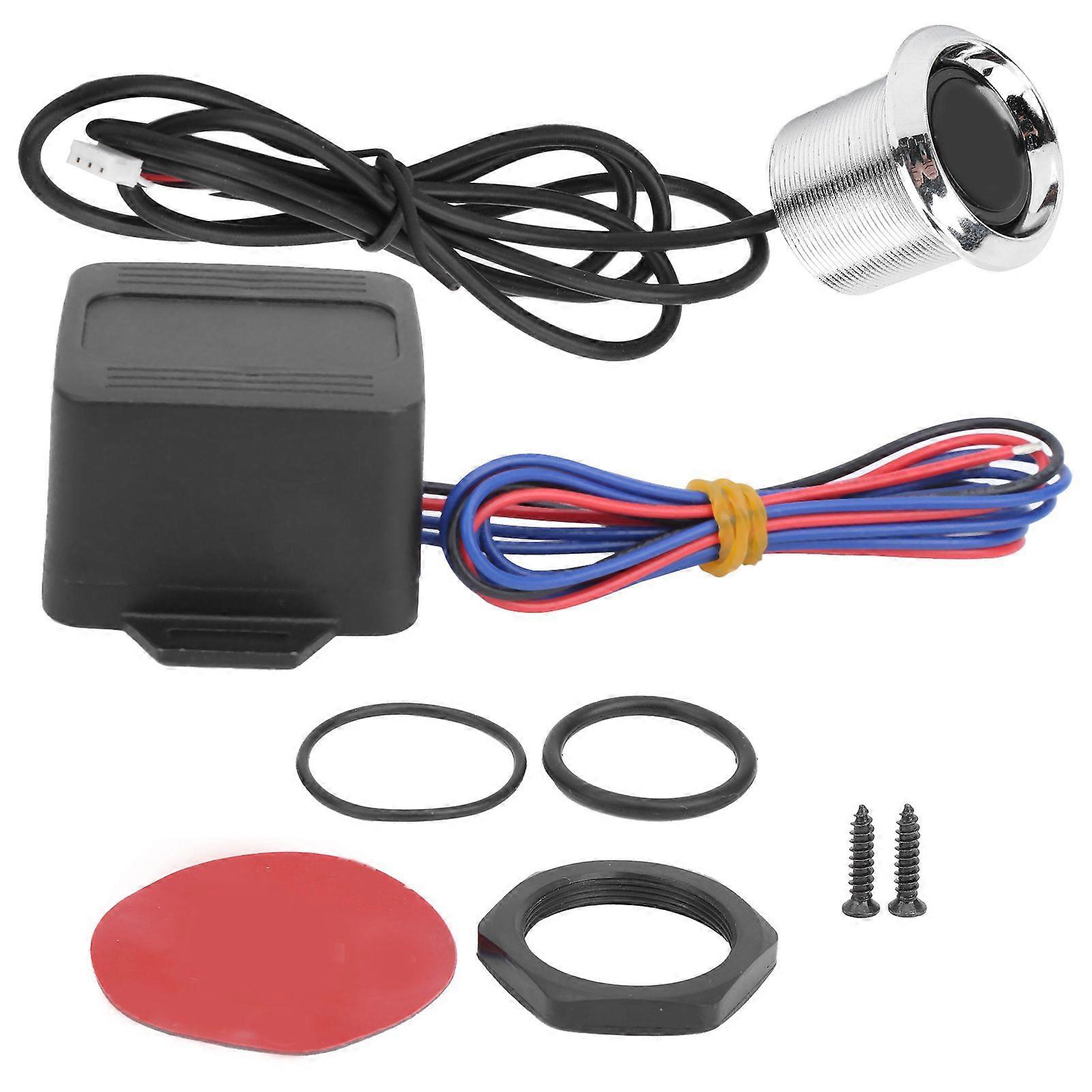 12V Racing Car Keyless Engine Ignition Starter Kit Push Button Switch Toggle with Light