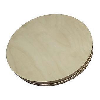 Rotating Disc Pilates Wooden Rotator Twister Board comppatible with Core Ab Exercise Workout Fitness Sports