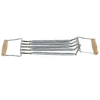 Wooden Handle Removable Spring Chest Expander Developer Household  Exercise Muscle Fitness Equipment