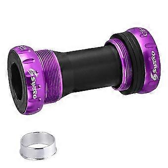 Swtxo Bb68 Bb73 Bottom Bracket Compatible With 22mm 24mm Mtb Road Bike ,purple