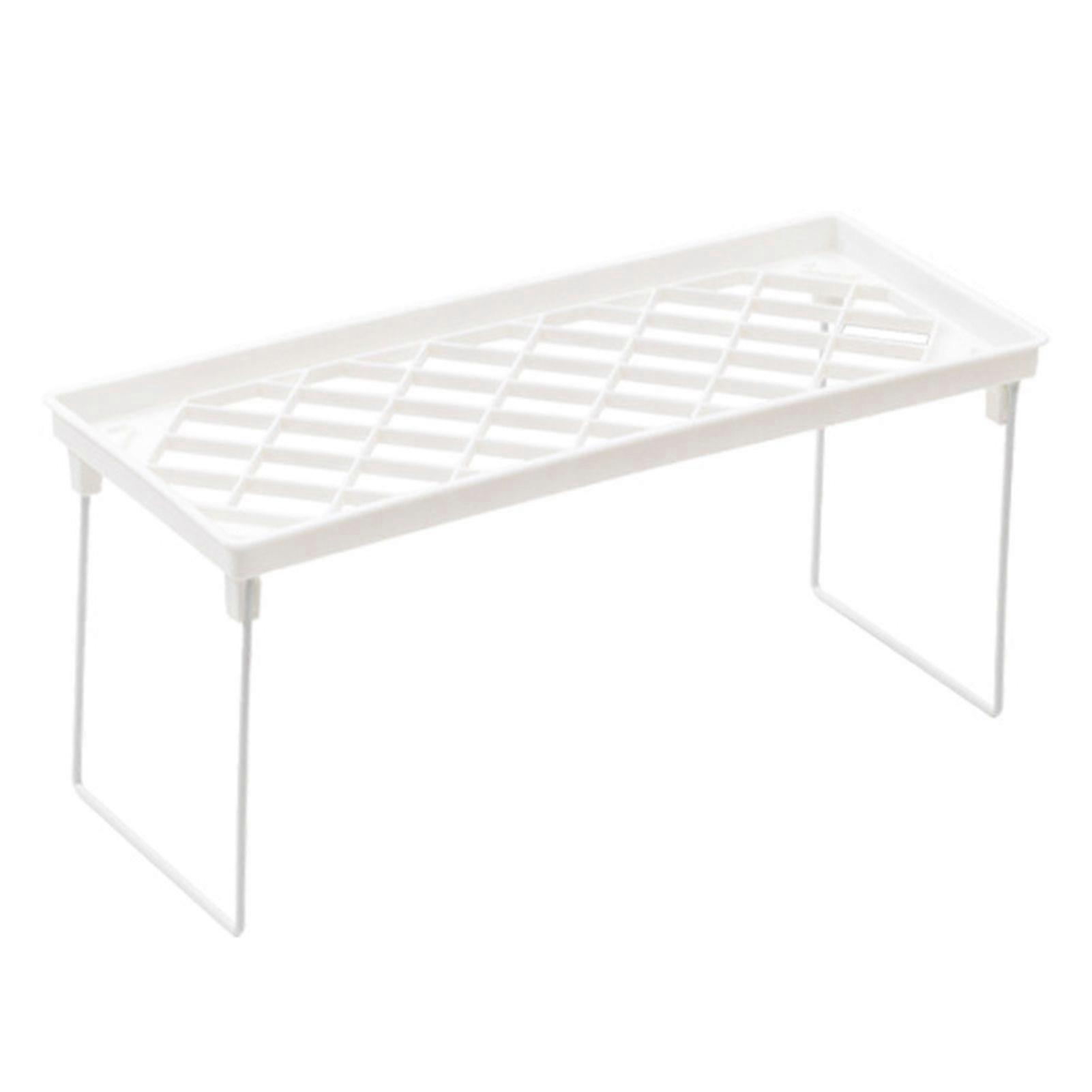 Storage Rack Shockproof Space-saving Plastic Single Layer Desk Organizer for Dorm KAESI