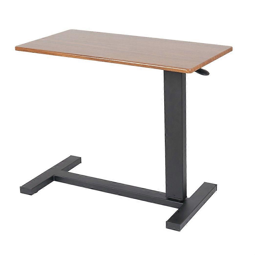 Adjustable Overbed Laptop Table Desk with Wheels