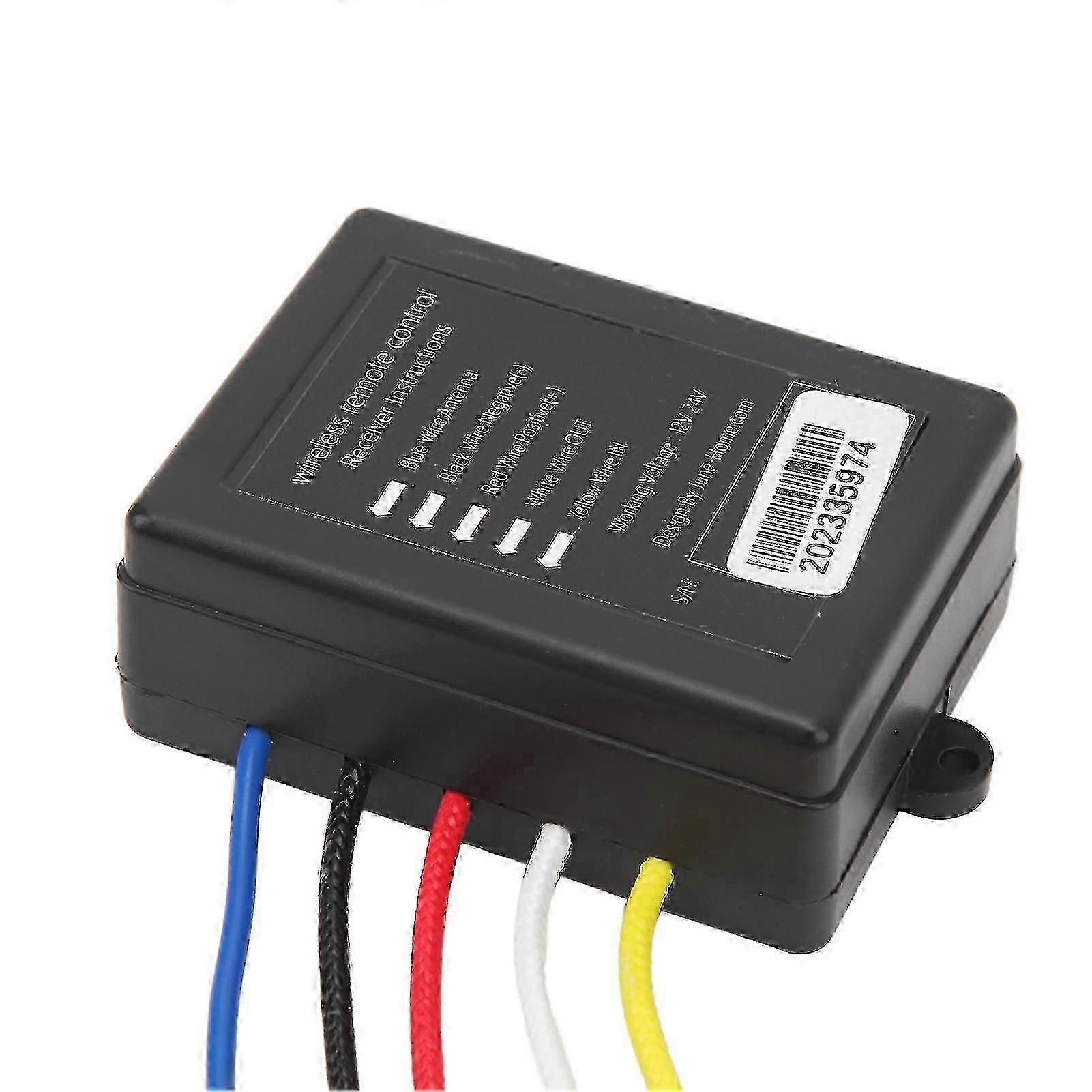 Wireless Winch Remote Control Kit 12V/24V, 50ft Range, Fast Response