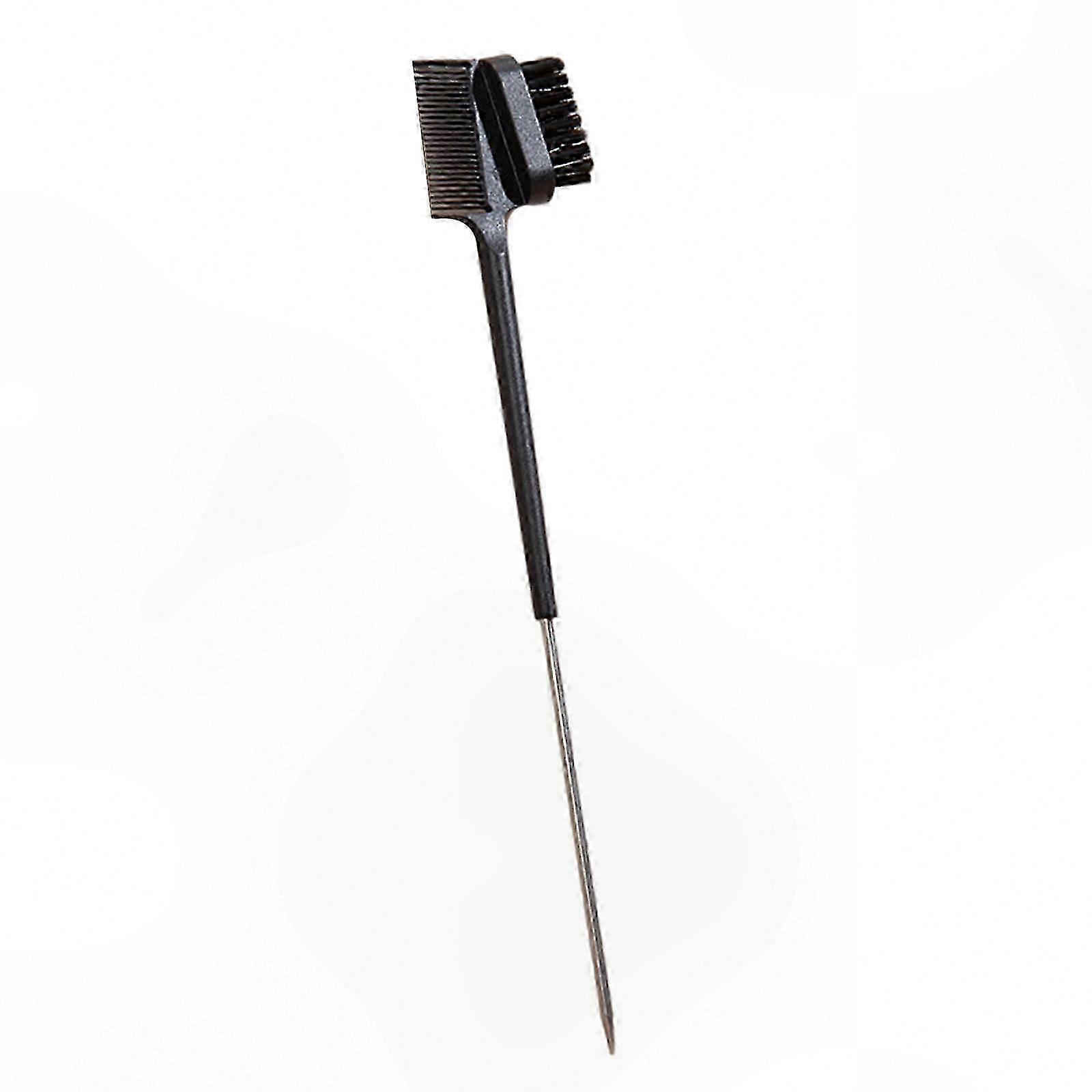 Double-Sided Edge and Eyebrow Brush