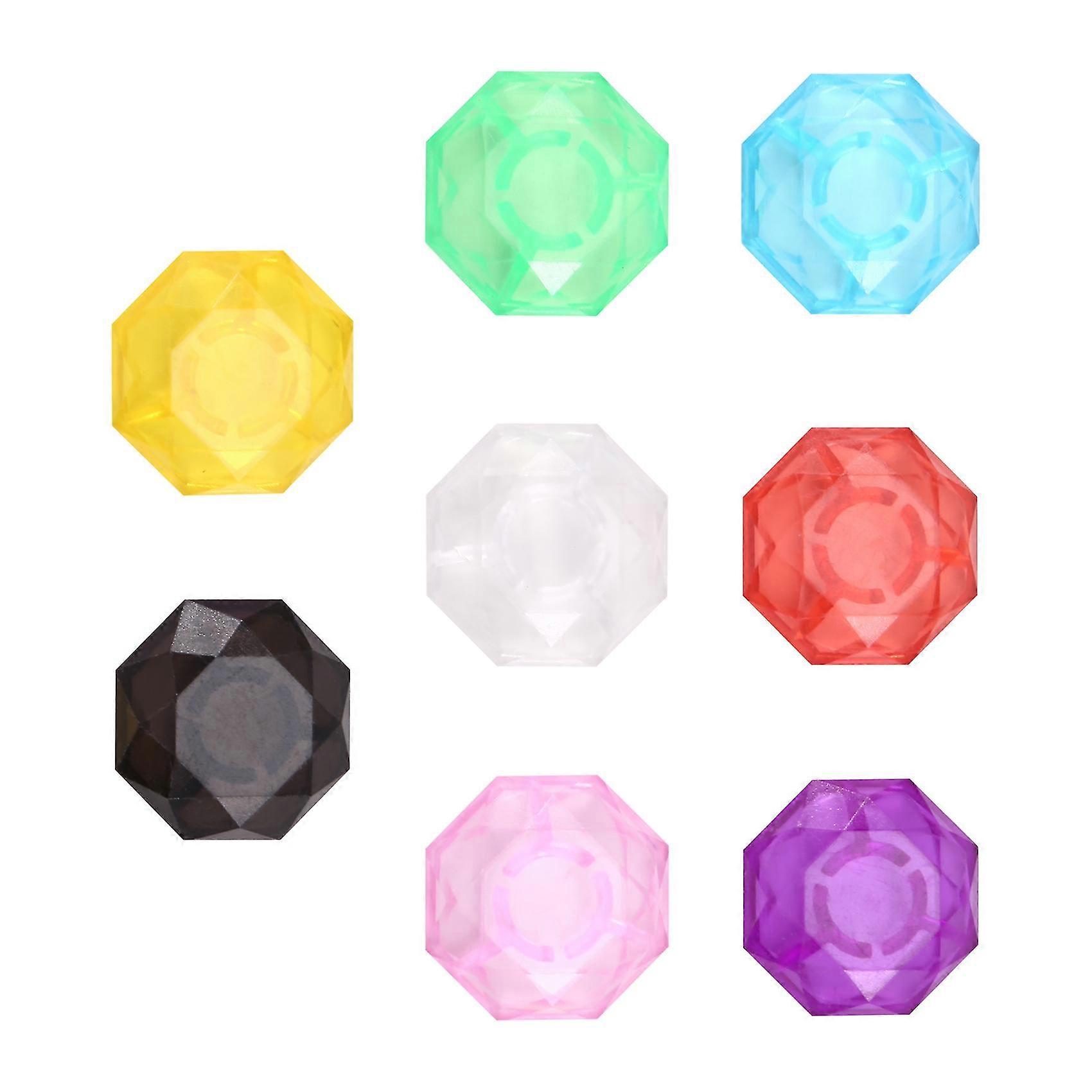 8PCS Multicolor Patch Effect Peg Cap Switch Guitar Effector Tools Protective Pedal Footswitch Topper