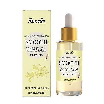 Roxelis Vanilla Cream Rich Fragrance Body Oil Milk Fragrance Lightweight Texture Moisturizes and nourishes the skin, leaving it soft and radiant