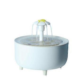 Pet Water Dispenser with Automatic Circulation and Filtration for Cats, USB Port -Automatic power-off when water level drops below 5V