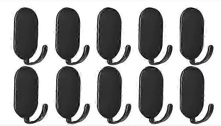 Adhesive wall hooks 10pcs Self-adhesive Bathroom kitchen