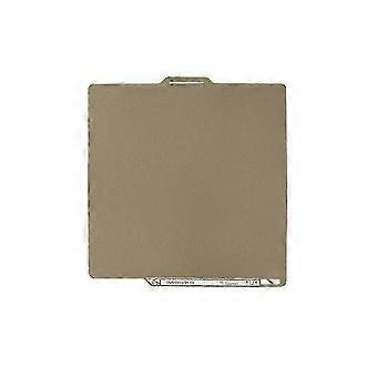 Placa de impressão PEI com revestimento texturizado em ambos os lados, compatível com acessórios para impressora 3D de chapa de aço mola Bambu Lab X2D.